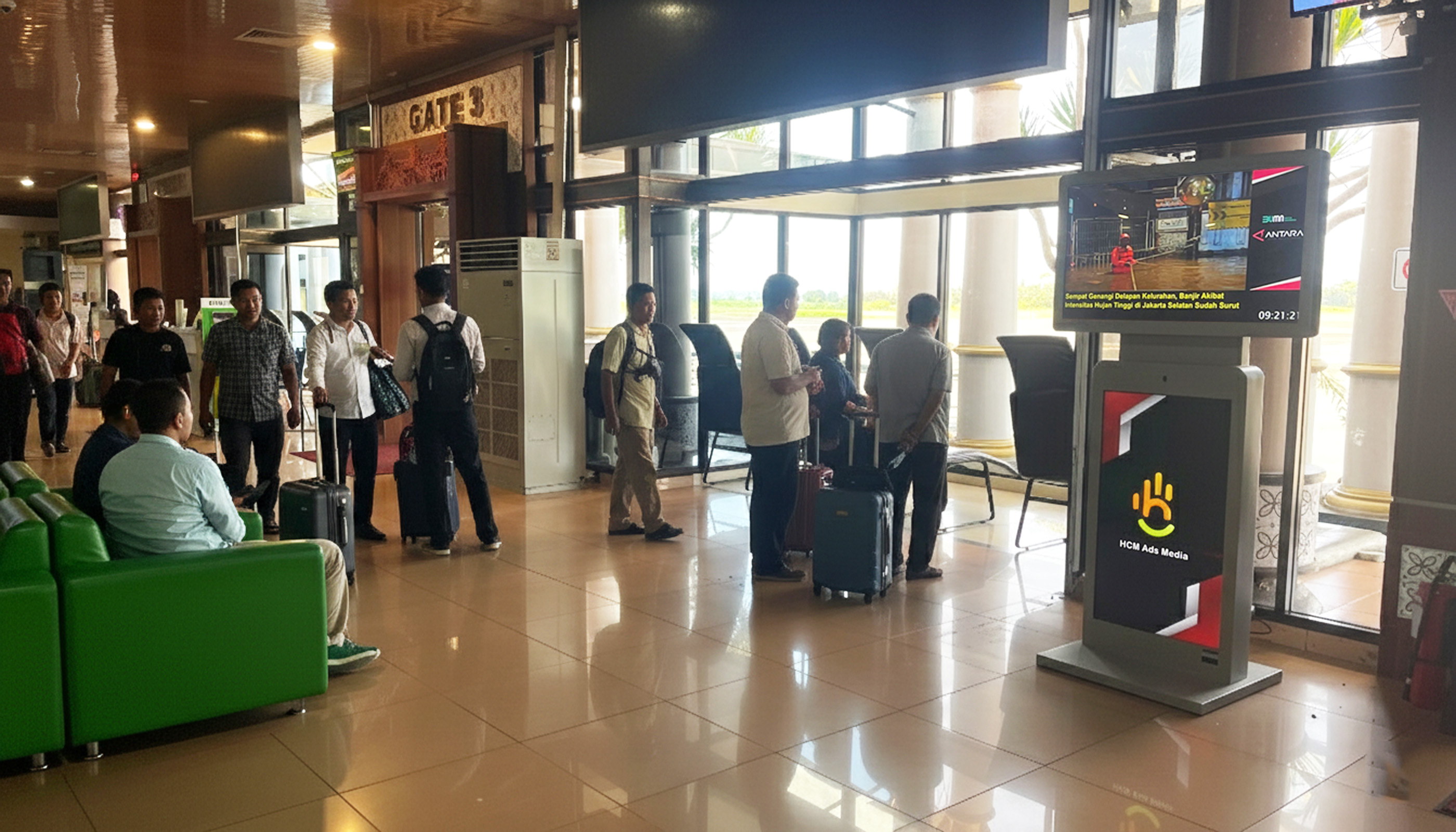 Indonesia Media Expo 2026 — Airport DOOH showcase
